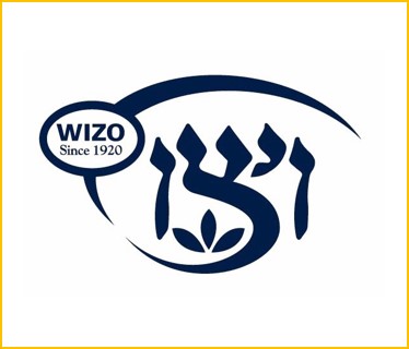 לוגו של אירגון ויצ"ו - הסבר על פעילות האירגון מופיע ליד התמונה